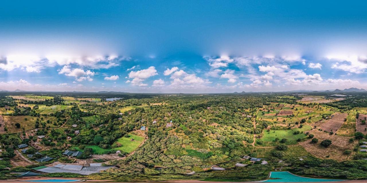 Nivadoo Resort Sigirîya Extérieur photo View of the village from the top of the hill